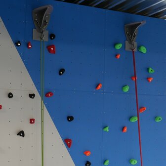 autobelay wandsteun t.b.v. ophangen autobelays &ndash; grijs