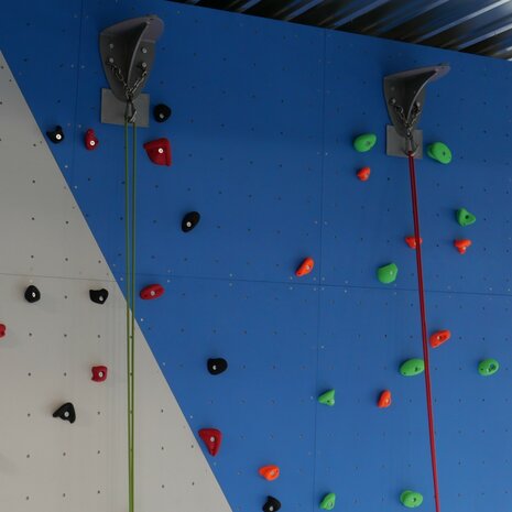 autobelay wandsteun t.b.v. ophangen autobelays – grijs