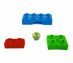 Bricks – set van 3 – maat m-xl – in diverse kleuren