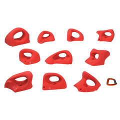 klimgrepen serie handle jugs xl, set van 10 - Rood