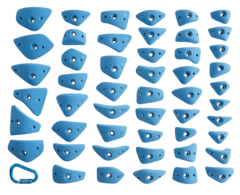 klimgrepen serie grip mix-b, set van 50 - Diverse kleuren