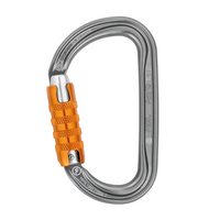 karabiner – petzl Am'D – triact-lock – oranje