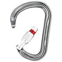 karabiner – petzl william – screw-lock – rood