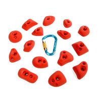 klimgrepen serie schtuck, set van 15 - Diverse kleuren