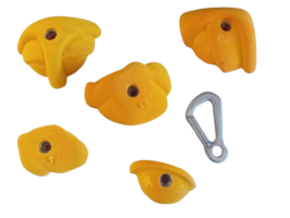 Eenmalige set - 5 Restgrepen - Oranje